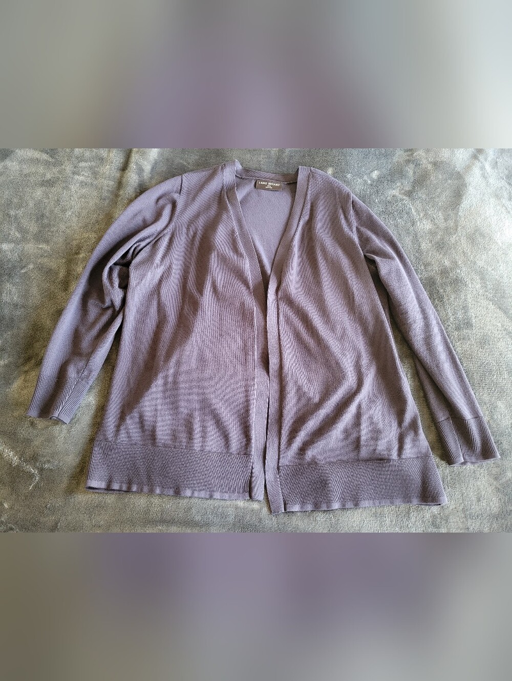 Lane Bryant Navy Blue Open Front Cardigan